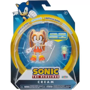 SONIC THE HEDGEHOG JAKKS PACIFIC ORYGINALNA RUCHOMA FIGURKA CREAM + LÓD - Figurki dla dzieci - miniaturka - grafika 1