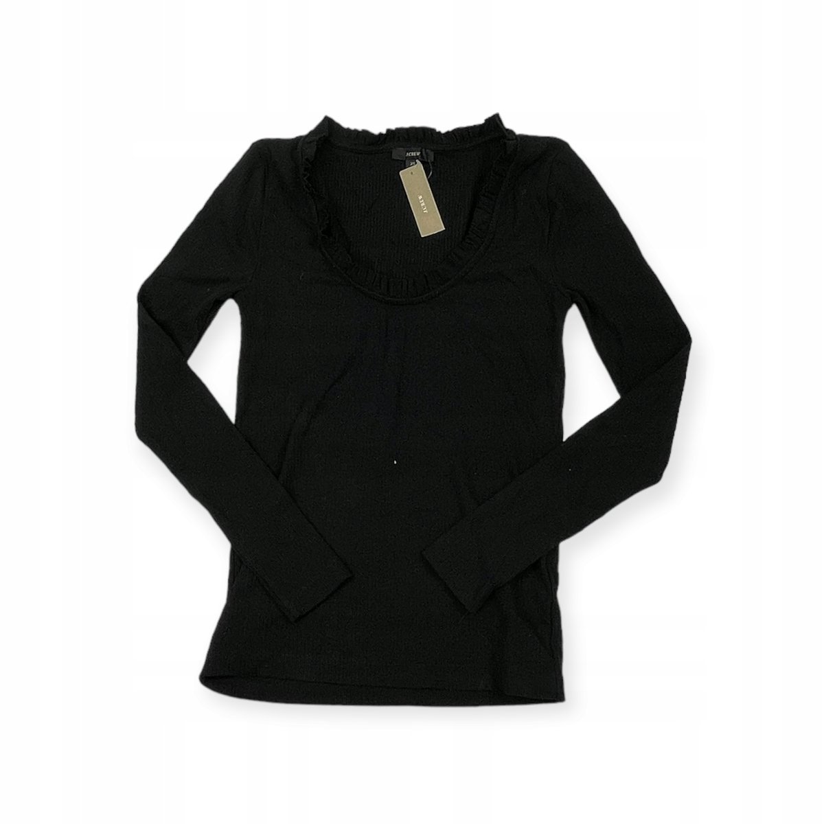 Bluzka damska z długim rękawem czarna J. Crew XS