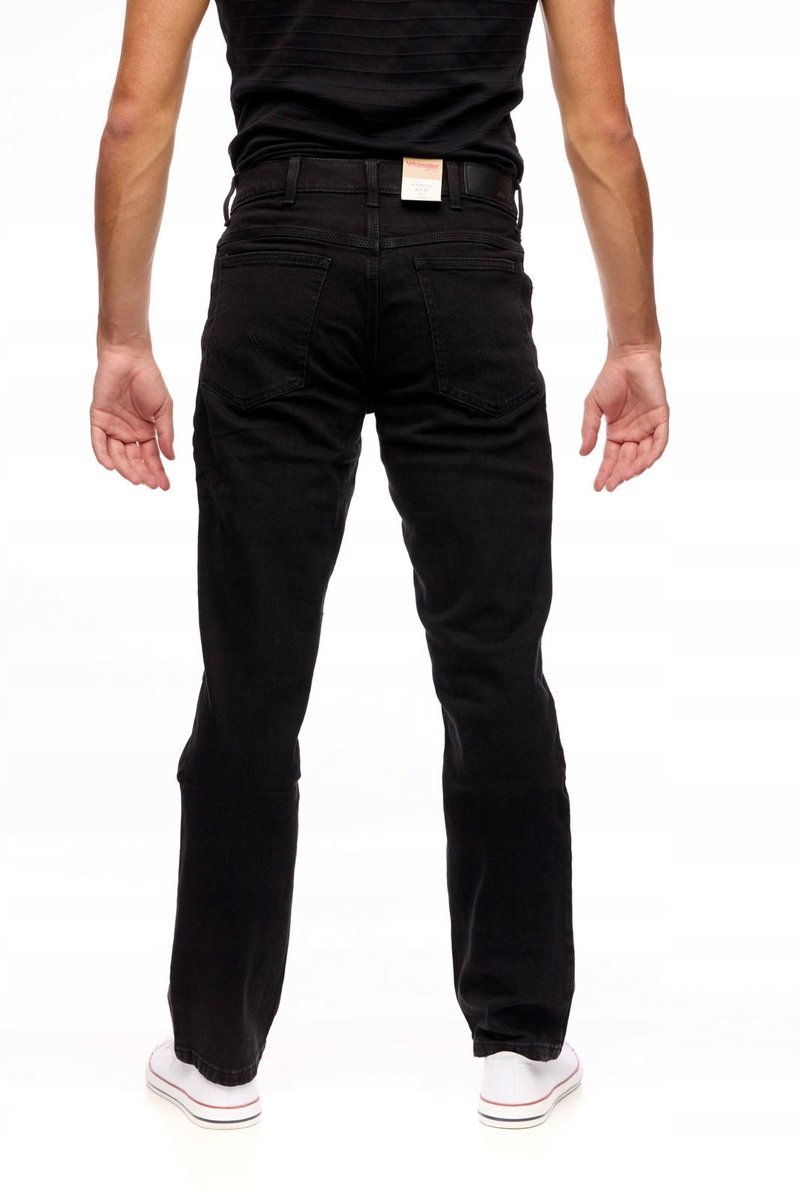 WRANGLER STRAIGHT BLACK RINSE W10TM7107 38/30