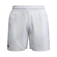 Spodenki męskie - Spodenki męskie adidas Club Tennis Graphic Shorts White M - miniaturka - grafika 1