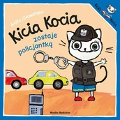 Literatura popularno naukowa dla młodzieży - Kicia Kocia zostaje policjantką w.2024 - Anita Głowińska - książka - miniaturka - grafika 1