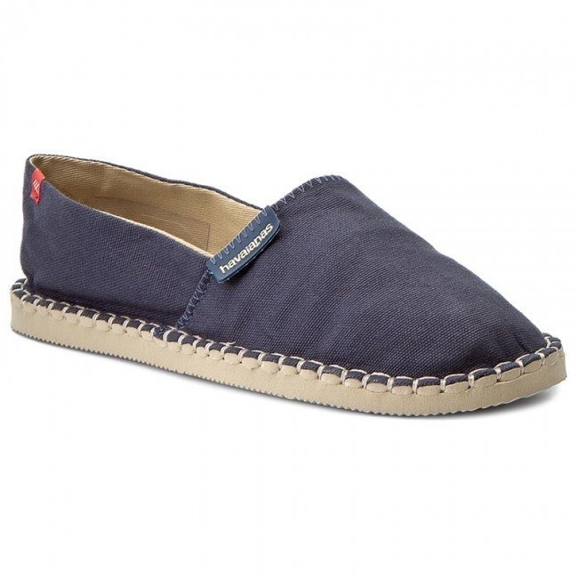 Havaianas Espadryle Granatowe Wsuwane Logo 34 Żgd