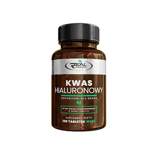 REAL PHARM - Kwas Hialuronowy - 120tabs. - Witaminy i minerały - miniaturka - grafika 1