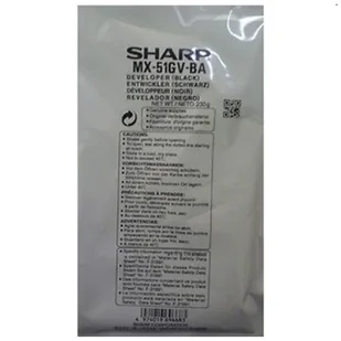 Developer Oryginalny Sharp MX-51GVBA (MX51GVBA) (Czarny) - Dodatki do drukarek i skanerów - miniaturka - grafika 1