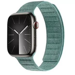 Pasek CRONG Melange do Apple Watch 4/5/6/7/8/9/SE/SE 2/SE 2022/Ultra/Ultra 2 (42/44/45/49mm) Turkusowy - Akcesoria do smartwatchy - miniaturka - grafika 4
