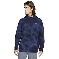 Bluzy męskie - Hurley Męska bluza z kapturem M Lightning Wash PO, niebieska, S CJ5685-451-S - miniaturka - grafika 1