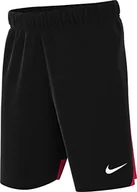 Spodenki damskie - Nike Unisex Kids Shorts Y NK DF Acdpr szorty K, Czarne/Jasne Crimson/Białe, DH9287-013, M - miniaturka - grafika 1
