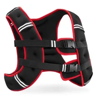 Hantle i ciężarki - Kamizelka obciążeniowa do ćwiczeń 4FIZJO 5 kg - miniaturka - grafika 1