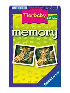 Ravensburger Memory "Tierbaby memory®" - 4+ - Gry planszowe - miniaturka - grafika 1