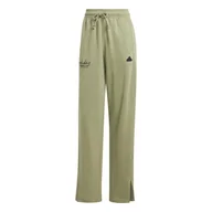 Spodnie damskie - Damskie Spodnie ADIDAS W BLUV Q3 FT PT JI6524 – Oliwkowy - miniaturka - grafika 1