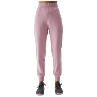 Damskie spodnie dresowe 4F Trousers Cas F606 Rozmiar: S / Kolor: jasnoróżowy - Spodnie sportowe damskie - miniaturka - grafika 1