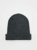 Czapki męskie - Reserved - Czapka beanie - ciemnoszary - miniaturka - grafika 1