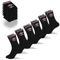 Skarpetki męskie - UMBRO Skarpety Długie Tenisowe 6pak 39/42 - miniaturka - grafika 1