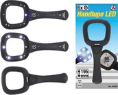 Pozostałe wyposażenie warsztatu - Kraftmann Lupa ręczna  50x50 mm, z podświetleniem, ultrafiolet B.85865 - miniaturka - grafika 1