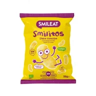 Przekąski dla dzieci - Smileat Smilitos, Chrupki kukurydziane z oliwą z oliwek z pierwszego tłoczenia 8 m+ 38 g Bio GRATIS - miniaturka - grafika 1
