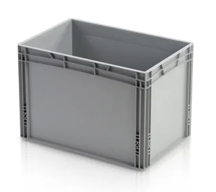 B2B Partner Plastikowa skrzynka, 600x400x420 mm 965761 - Pojemniki przemysłowe - miniaturka - grafika 1