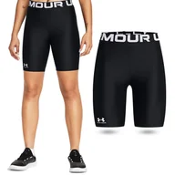 Spodnie sportowe damskie - Spodenki treningowe damskie Under Armour HeatGear szybkoschnące - miniaturka - grafika 1