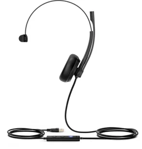 Yealink Headset Wired Head-Band - Słuchawki - miniaturka - grafika 1