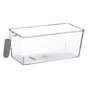 5five Simple Smart Pojemnik na żywność do lodówki + uchwyt 30x17,5x11 cm transparentny 167788 - Pojemniki kuchenne - miniaturka - grafika 1