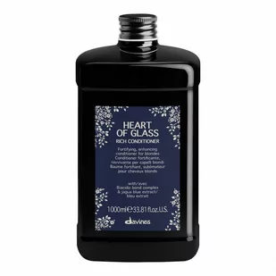 Davines Heart of Glass Rich Conditioner, Odżywka o Intensywnym Działaniu do Włosów Blond, 1000ml - Odżywki do włosów - miniaturka - grafika 1