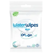Chusteczki nawilżane - WaterWipes OnTheGo Bio, chusteczki nawilżane, odświeżające, 10 sztuk - miniaturka - grafika 1