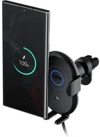 Uchwyty samochodowe do telefonów - iOttie Uchwyt samochodowy z ładowaniem indukcyjnym do kratki wentylacyjnej Auto Sense 2 Wireless Qi 15W, czarny - miniaturka - grafika 1