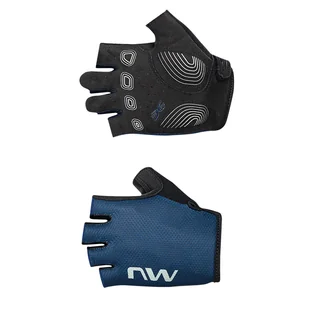 Męskie Rękawice NORTHWAVE ACTIVE SHORT FINGER GLOVE C89202324_21 – Granatowy - Rękawiczki rowerowe - miniaturka - grafika 1