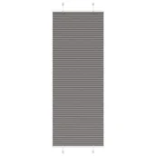 Rolety - Roleta plisowana antracytowa 80x200 cm Szerokość tkaniny 79,4cm vidaXL - miniaturka - grafika 1