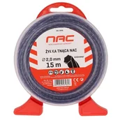 Akcesoria do kos i kosiarek - NAC Żyłka do kosy i podkaszarki 001-0038 - miniaturka - grafika 1