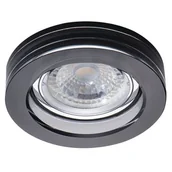 Oprawy, klosze i abażury - Kanlux Sufitowa oprawa ozdobna MORTA B CT-DSO50-B (22116) czarne szkło - miniaturka - grafika 1