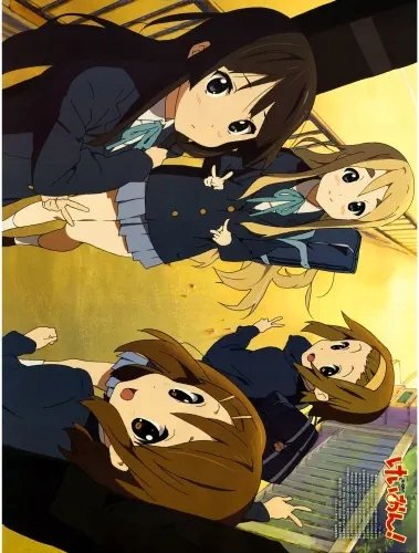 Plakat Anime Manga K-on! KON_266 A2 (custom)