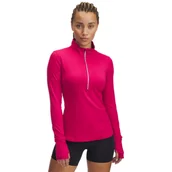 Bluzy damskie - Damska bluza do biegania nierozpinana bez kaptura Under Armour UA Launch Pro Half Zip - różowa - miniaturka - grafika 1