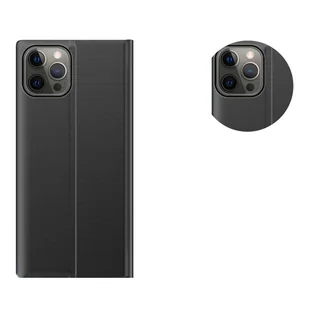 Sleep Case pokrowiec etui z klapką typu Smart Cover iPhone 13 Pro Max czarny - Etui i futerały do telefonów - miniaturka - grafika 7