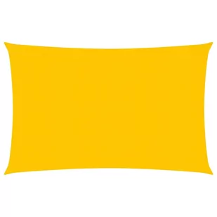 vidaXL Lumarko Żagiel przeciwsłoneczny, 160 g/m, żółty, 2,5x4 m, HDPE! 311564 - Parasole ogrodowe - miniaturka - grafika 1