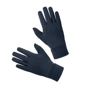 Zimowe rękawice Jack Wolfskin MERINO GLOVE night blue - S - Rękawiczki - miniaturka - grafika 1