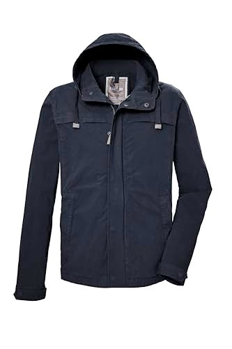 G.I.G.A. DX Męska kurtka/kurtka przejściowa z kapturem GS 16 MN JCKT GOTS, granatowa, M, 42660-000
