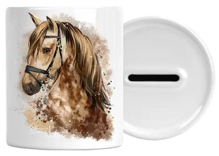 SKARBONKA DLA DZIECI KONIE KOŃ Z IMIENIEM - Skarbonki - miniaturka - grafika 1