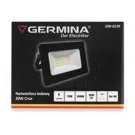 Oświetlenie warsztatowe - Naświetlacz LED 20 W 1800 lm 6000 K IP65 - miniaturka - grafika 1