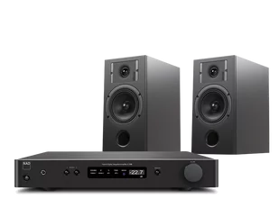 NAD C 338 (czarny) + Diva 3 (czarny) - Zestawy stereo - miniaturka - grafika 1