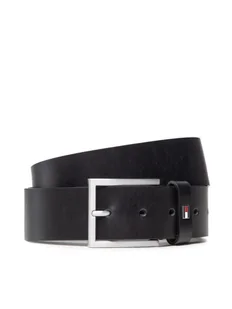 Tommy Hilfiger Pasek Męski Hampton 4.0 AM0AM08361 Czarny - Paski - miniaturka - grafika 1