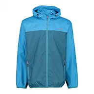 Kurtki męskie - CMP - męska kurtka przeciwdeszczowa z kapturem, Deep Lake, 58 - miniaturka - grafika 1