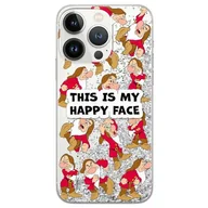 Etui i futerały do telefonów - ERT GROUP etui na telefon Apple Iphone 13 PRO MAX, case oryginalny i oficjalnie licencjonowany przez Disney, wzór Snow White & 7 dwarfs 014, optymalnie dopasowane, z efektem płynnego brokatu - miniaturka - grafika 1