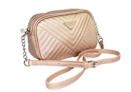 Torby męskie - Stylowa Torebka Jennifer Jones Ze Skóry Włoskiej Ekologicznej 3134 PUDROWY RÓŻ 14 x 24 x 9 [cm] - miniaturka - grafika 1