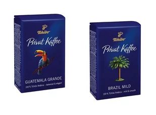 Tchibo, zestaw kaw ziarnistych Privat Kaffee Brazil + Guatemala, 2 x 500g - Kawa - miniaturka - grafika 1