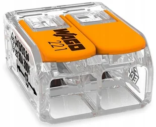 Wago zacisk złącza, przezroczysty (Pack of 50) (Pack of 50) 221-612 - Akcesoria do układu elektrycznego - miniaturka - grafika 2