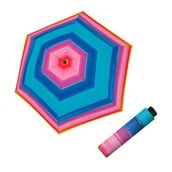 Parasole - Fibre Havanna Happy pink - składany parasol damski - miniaturka - grafika 1