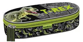 St. Majewski Piórnik saszetka owalna z klapką PCL1 Bambino T-Rex - Piórniki - miniaturka - grafika 1