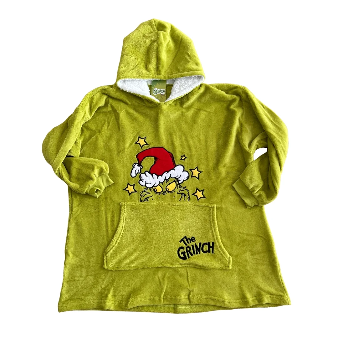 Świąteczne snuddie GRINCH koco bluza z kapturem L/XL