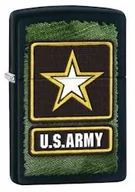 Trafika - Zippo, Zapalniczka, US Army, Black Matte - miniaturka - grafika 1