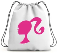 Worki na buty - PLECAK WOREK BARBIE SZKOLNY NA BUTY WF - miniaturka - grafika 1